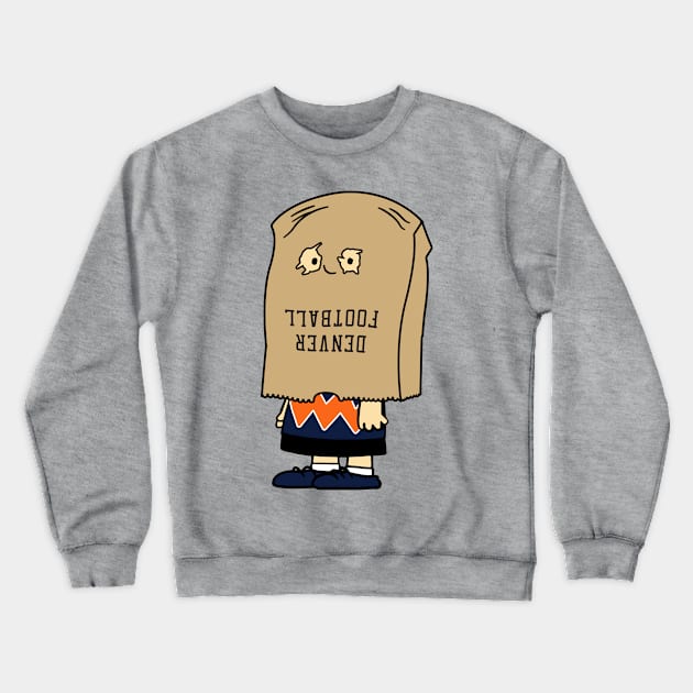 Denver Bag Of Shame Crewneck Sweatshirt by unsportsmanlikeconductco